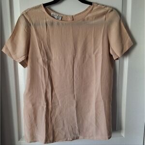 Episode by Carolyn Wright Freeman VTG Women 2‎ 100% Silk Button Back Up Blouse